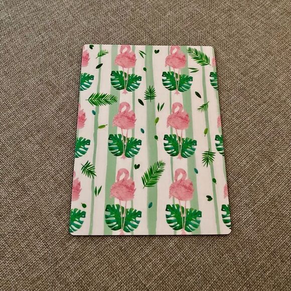 Flamingo and Palm Leaf Magnet - Picture 2 of 2